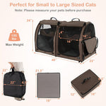  - Double Compartment Pet Carrier with 2 Removable Hammocks - Outdoor Style Company