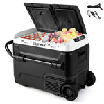  - Dual Zone 12V Car Refrigerator for Vehicles Camping Travel Truck RV Boat Outdoor and Home Use - Outdoor Style Company