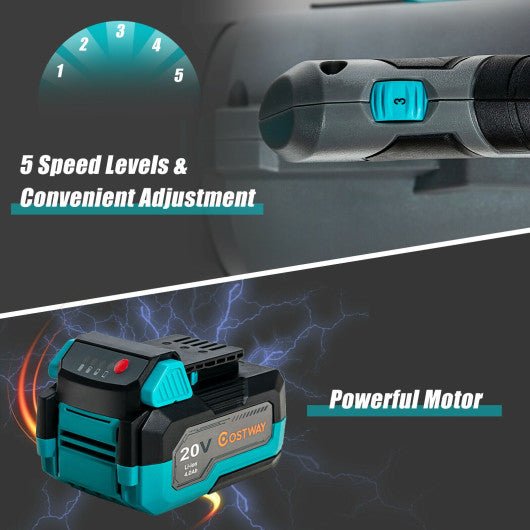  - Electrical Cordless Leaf Blower with Battery and Charger - Outdoor Style Company