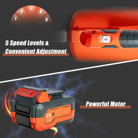  - Electrical Cordless Leaf Blower with Battery and Charger - Outdoor Style Company