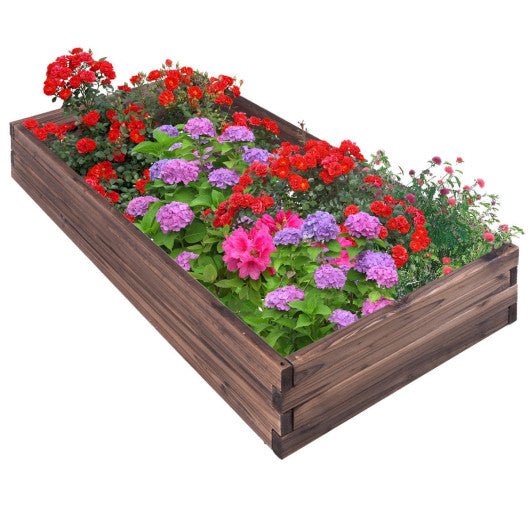  - Elevated Wooden Garden Planter Box Bed Kit - Outdoor Style Company