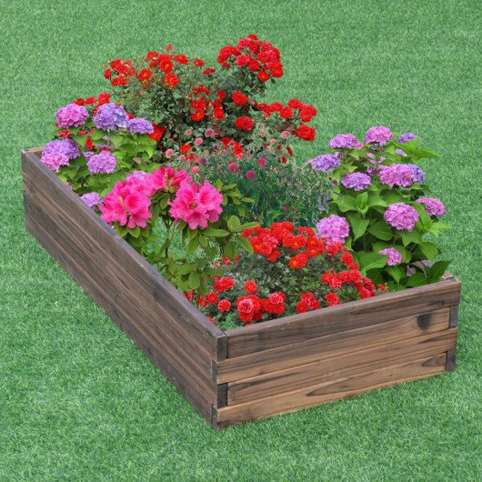  - Elevated Wooden Garden Planter Box Bed Kit - Outdoor Style Company