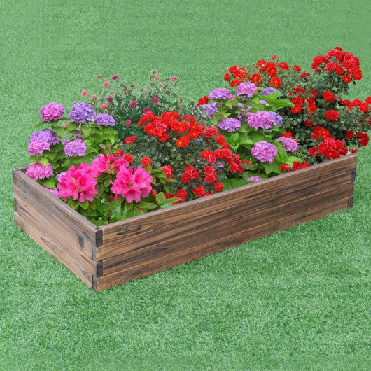  - Elevated Wooden Garden Planter Box Bed Kit - Outdoor Style Company