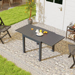  - Expandable Patio Dining Table for 4 - 6 People - Outdoor Style Company