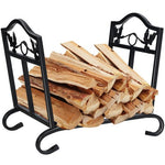  - Foldable Firewood Log Rack Steel Wood Storage Holder - Outdoor Style Company