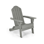  - Foldable Weather Resistant Patio Chair with Built - in Cup Holder - Outdoor Style Company