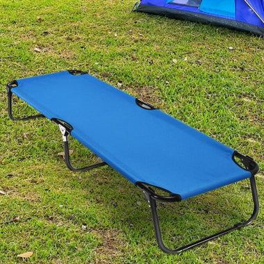  - Folding Camping Bed Outdoor Portable Military Cot Sleeping Hiking - Outdoor Style Company