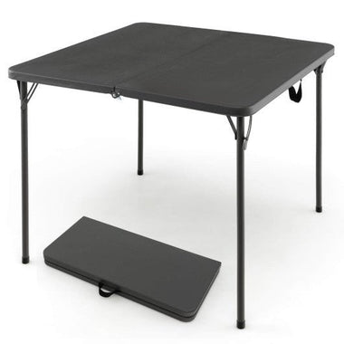  - Folding Camping Table with All - Weather HDPE Tabletop and Rustproof Steel Frame - Outdoor Style Company