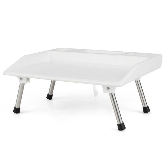  - Folding Fish Fillet Table Portable Fish Cleaning and Cutting Table with Knife Slots - Outdoor Style Company