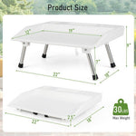  - Folding Fish Fillet Table Portable Fish Cleaning and Cutting Table with Knife Slots - Outdoor Style Company