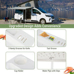  - Folding Fish Fillet Table Portable Fish Cleaning and Cutting Table with Knife Slots - Outdoor Style Company