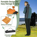  - Folding Outdoor Camping Table with Carrying Bag for Picnics and Party - Outdoor Style Company