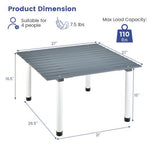  - Folding Outdoor Camping Table with Carrying Bag for Picnics and Party - Outdoor Style Company
