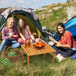  - Folding Outdoor Camping Table with Carrying Bag for Picnics and Party - Outdoor Style Company