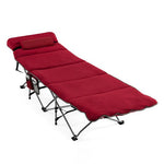  - Folding Retractable Travel Camping Cot with Mattress and Carry Bag - Outdoor Style Company