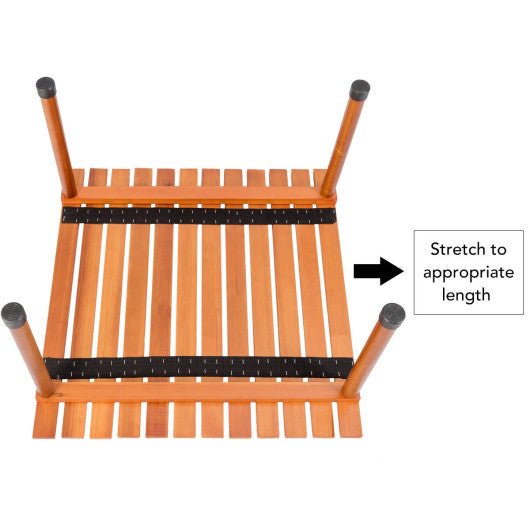  - Folding Wooden Camping Roll Up Table with Carrying Bag for Picnics and Beach - Outdoor Style Company