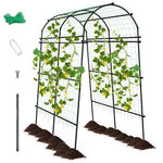  - Garden Arch Trellis with PE Coated Metal Structure - Outdoor Style Company