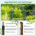  - Garden Arch Trellis with PE Coated Metal Structure - Outdoor Style Company