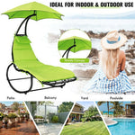  - Hammock Swing Lounger Chair with Shade Canopy - Outdoor Style Company