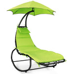  - Hammock Swing Lounger Chair with Shade Canopy - Outdoor Style Company