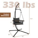  - Hanging Swing Chair with Stand - Outdoor Style Company