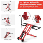  - Hydraulic Lawnmower Lift Jack for Tractors and Zero Turn Riding Lawn Mowers - Outdoor Style Company