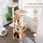  - Indoor Cat Tree Tower with Platform Scratching Posts - Outdoor Style Company