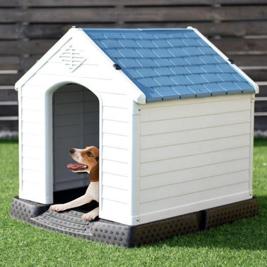  - Indoor/Outdoor Waterproof Plastic Dog House Pet Puppy Shelter - Outdoor Style Company