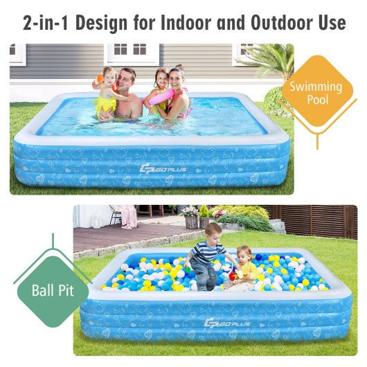  - Inflatable Full - Sized Family Swimming Pool - Outdoor Style Company