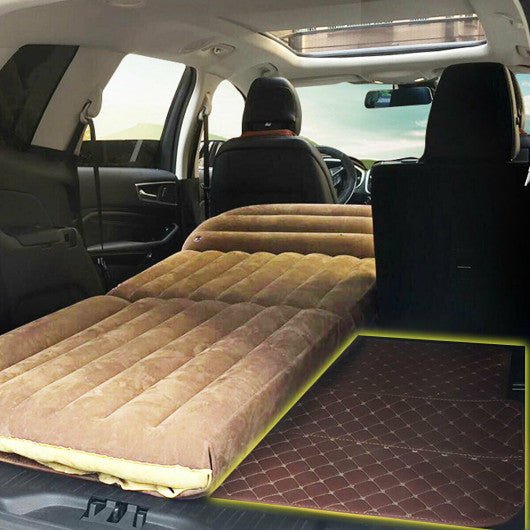  - Inflatable SUV Air Backseat Mattress Travel Pad with Pump Camping - Outdoor Style Company