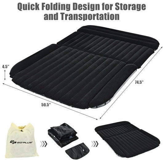  - Inflatable SUV Air Backseat Mattress Travel Pad with Pump Outdoor - Outdoor Style Company