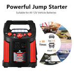  - Jump Starter Air Compressor Power Bank Charger with LED Light and DC Outlet - Outdoor Style Company