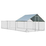  - Large Metal Chicken Coop with Waterproof and Sun - proof Cover - Outdoor Style Company