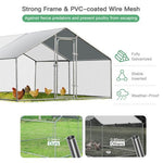  - Large Walk in Shade Cage Chicken Coop with Roof Cover - Outdoor Style Company