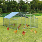  - Large Walk in Shade Cage Chicken Coop with Roof Cover - Outdoor Style Company