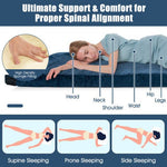  - Lightweight Portable Memory Camping Mattress with Carrying Bag - Outdoor Style Company
