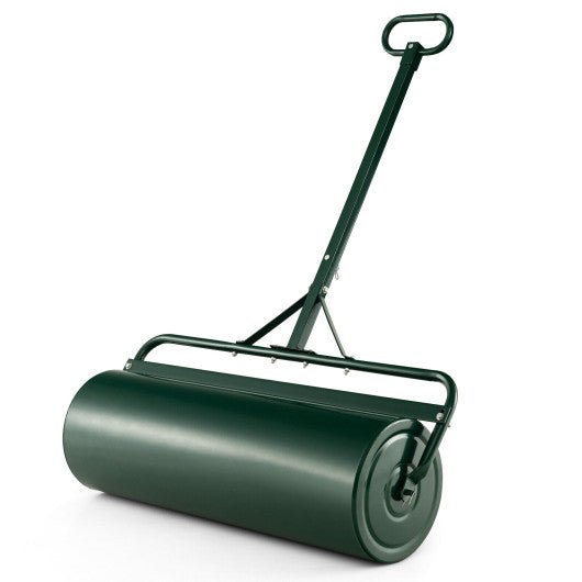  - Metal Lawn Roller with Detachable Gripping Handle - Outdoor Style Company