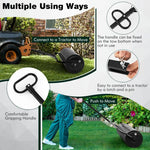  - Metal Lawn Roller with Detachable Gripping Handle - Outdoor Style Company