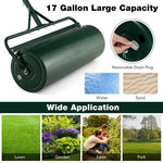  - Metal Lawn Roller with Detachable Gripping Handle - Outdoor Style Company