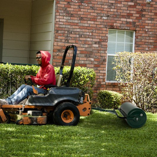  - Metal Lawn Roller with Detachable Gripping Handle - Outdoor Style Company