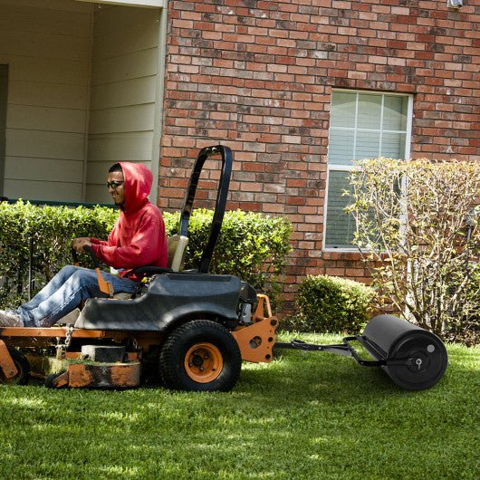  - Metal Lawn Roller with Detachable Gripping Handle - Outdoor Style Company