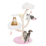  - Multi - Layer Cat Tree Cat Tower with 2 Cat Perches 2 Platforms - Outdoor Style Company