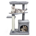  - Multi - layer Cat Tree with Perch and Hanging Ball - Outdoor Style Company