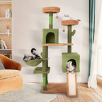  - Multi - level Cactus Cat Tree with Scratching Posts Ladder Double Condos and Toys Bed - Outdoor Style Company