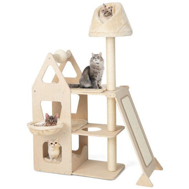  - Multi - Level Cat Tree with Sisal Scratching Post - Outdoor Style Company