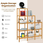  - Multifunctional Bamboo Shelf Display Organizer - Outdoor Style Company