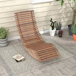  - Outdoor Acacia Wood Rocking Chair with Widened Slatted Seat and High Back - Outdoor Style Company