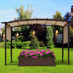  - Outdoor Canopy Shade Cover with Copper Grommets & 4 Straps - Outdoor Style Company