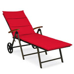  - Outdoor Chaise Lounge Chair Rattan Lounger Recliner Chair - Outdoor Style Company