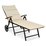  - Outdoor Chaise Lounge Chair Rattan Lounger Recliner Chair - Outdoor Style Company